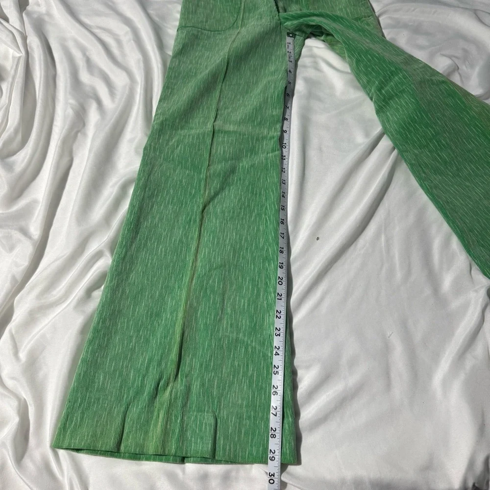 Vintage Boutique José Green Corduroy Suit Set ✨ Retro Mod Dark Academia Vibes - Picture 11 of 16